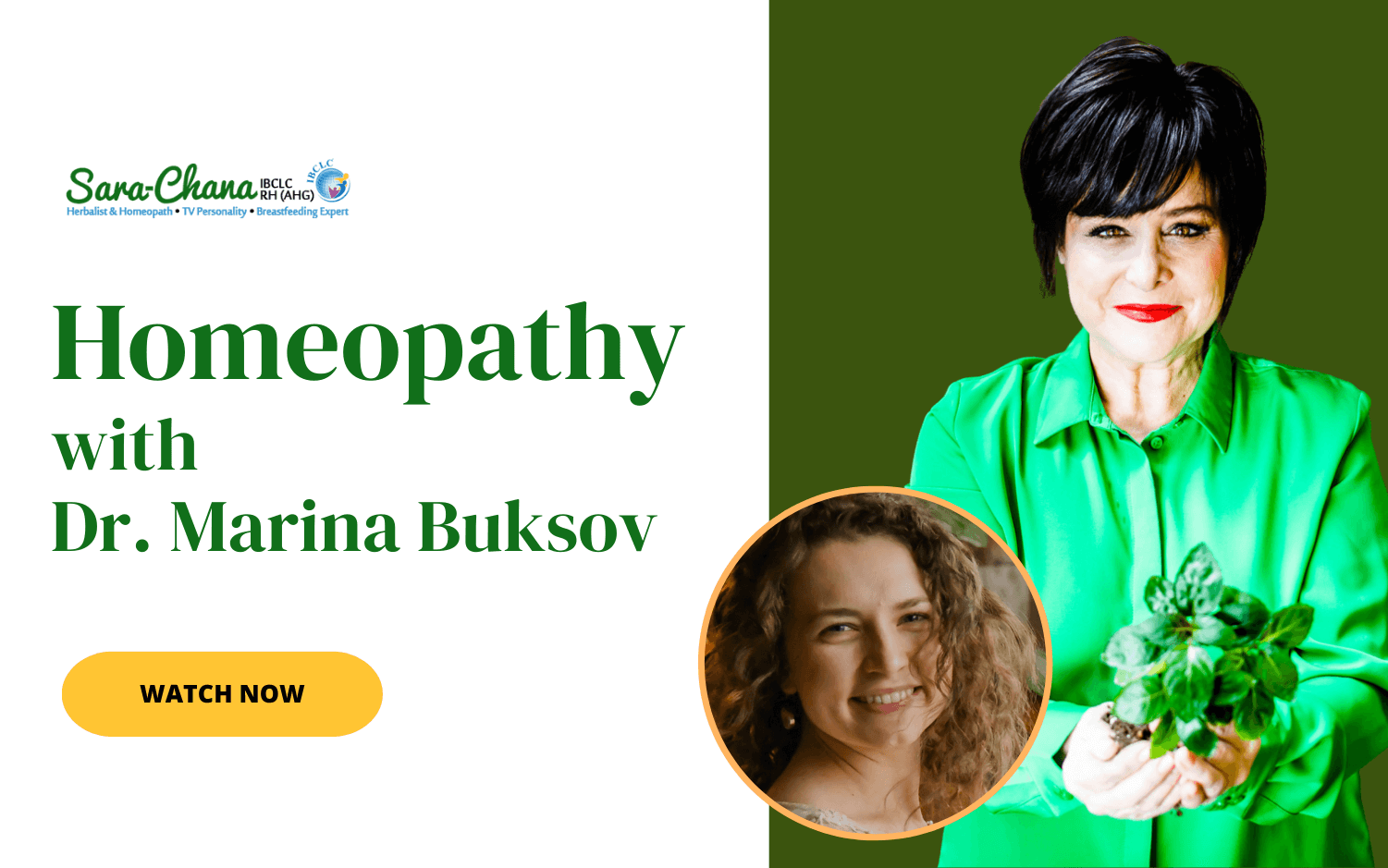 Homeopathy with Dr. Marina Buksov